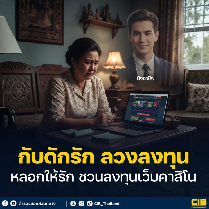 เตือนภัย-กับดักรัก-ลวงลงทุน-แฉ-9-สเต็ปแผนลวง-ชวนลงทุนคาสิโน
