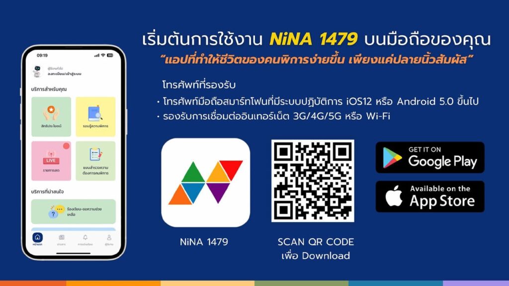 nina-1479-แอปพลิเคชันบนมือถือที่ทำให้ชีวิตของคนพิการง่ายข