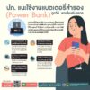 ปภ.-แนะวิธีชาร์จไฟและใช้งานแบตเตอรี่สำรองถูกวิธี…ลดเสี่ยงอ