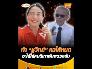 ท้า ชูวิทย์ แฉให้หมด จะได้ไล่คนสีเทาพ้นพรรคส้ม อัพเดทข่าว