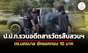 หนีลงจนครศรีฯ-ปปทรวบอดีตสารวัตรสืบสวนฯ-ตำรวจนครบาล-ยักยอกทอง-10-บาท