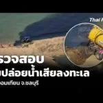 ตรวจสอบ ปมปล่อยน้ำเสียลงทะเล หาดจอมเทียน จ.ชลบุรี  3 ก.พ. 69