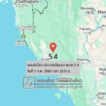 แผ่นดินไหวขนาด-54-ประเทศเมียนมา-2026-02-03-22:51:21-ตามเวลาประเทศไทย-|-วันพุธที่-4-กุมภาพันธ์-พศ.-2569