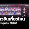 วิเคราะห์: ชาวจีนเที่ยวไหน ช่วงตรุษจีน 2026? | ข่าวค่ำ 13 ก.พ. 69