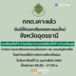 ️-อไชยวาน-จอุดรธานี-กกต.-มีมติให้ออกเสียงลงคะแนนใหม่-สำ