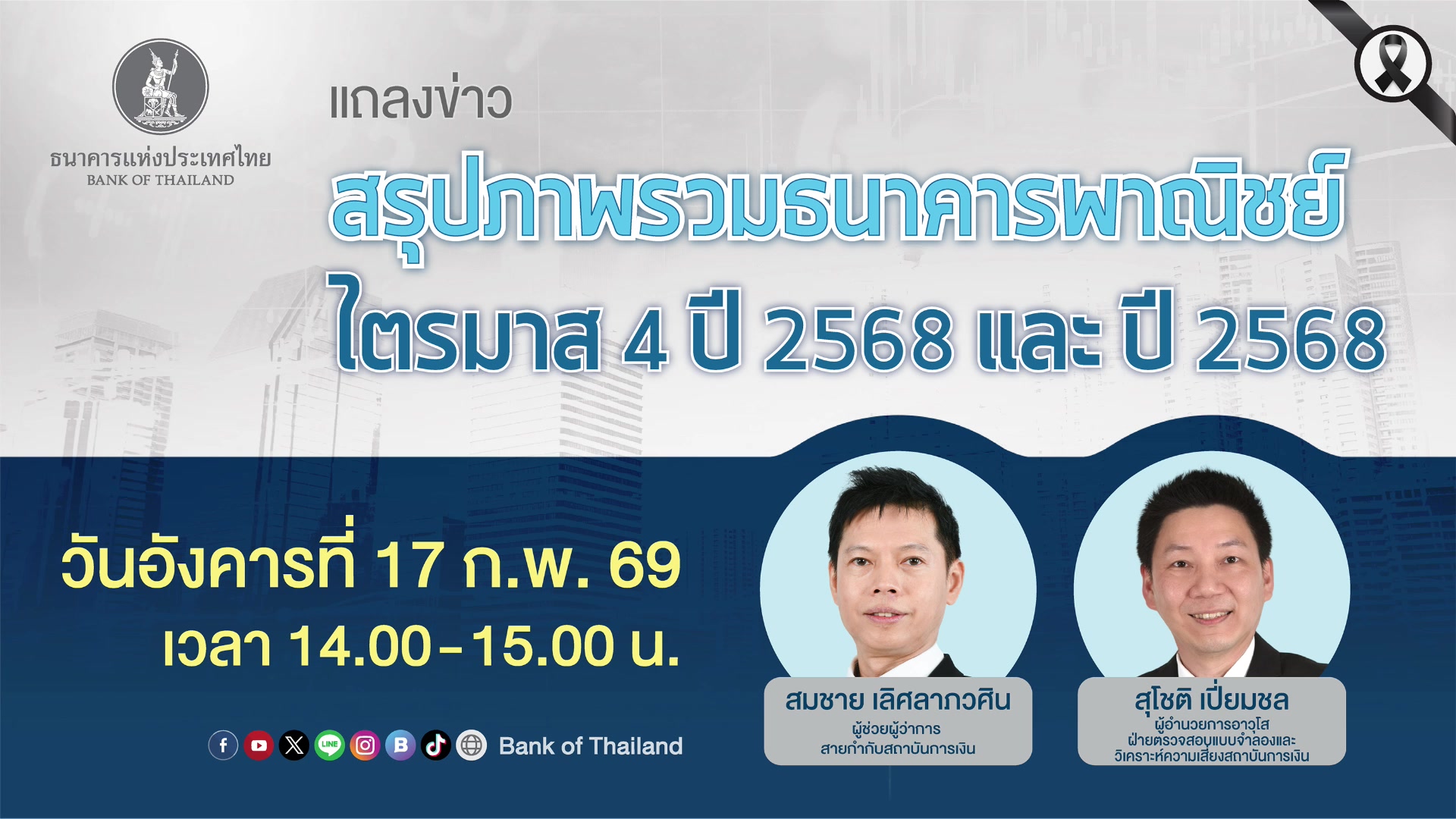 live-:-แถลงข่าวสรุปภาพรวมธนาคารพาณิชย์-ไตรมาส-4-ปี-2568-และป