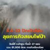 ปักเป้าสีส้ม-ฮปภ.-32-ลุยดับไฟป่าลำพูน-พื้นที่เขตป่าสงวนแห