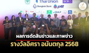 เปิดผลการตัดสินรางวัลข่าว-ภาพข่าวยอดเยี่ยม-อิศรา-อมันตกุลประจำปี-2568