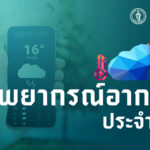  พยากรณ์อากาศ-24-ชั่วโมงข้างหน้า-ประเทศไทยตอนบนมีอากาศร้อนใน