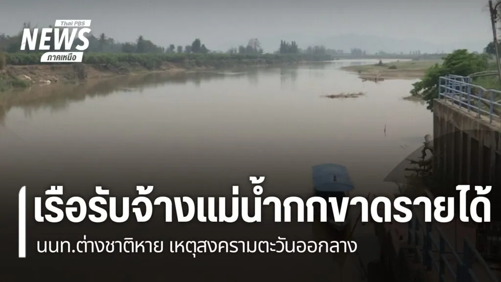 บรรยากาศบริเวณท่าเรือซีอาร์-เชียงราย-ตำบลริมกก-อำเภอเมือง-จั