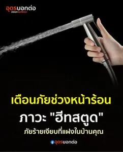 แจ้งเตือน️ภัยร้ายเงียบที่แฝงตัวในบ้านของคุณในช่วงหน้าร้อน-น