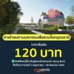 -เคาะแล้ว-ราคาค่าเข้าชมงานพืชสวนโลกอุดรธานี-1-พย.69-14-มี