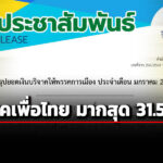 ‘กกต’-สรุปยอด-‘เงินบริจาคพรรคการเมือง’-เดือน-มค69-‘เพื่อไทย’-มากสุด-31.5-ล้าน