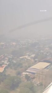 เครื่องบินวิจัยฝนหลวงชี้-ชั้นบรรยากาศนิ่งเหมือนล็อกไว้-ฝุ่