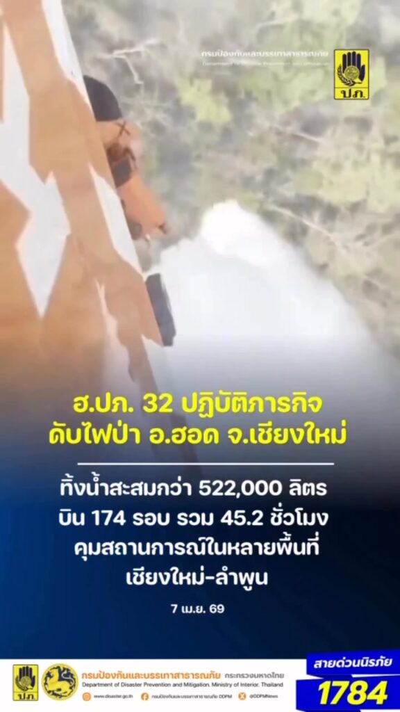 บุกป่าฮอด-ka-32-ลุยดับไฟป่าภาคเหนือ-โปรยน้ำสะสมกว่า-5-แส