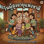 13-เมษายน-ของทุกปี-วันผู้สูงอายุแห่งชาติ-วันผู้สูงอายุแห