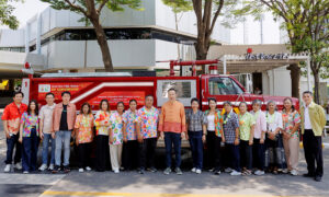 บางจากฯ-ส่งมอบรถดับเพลิง-ev-คันแรกของไทย-โดยความร่วมมือกับ-มทร.อีสาน-ให้บริการในชุมชน