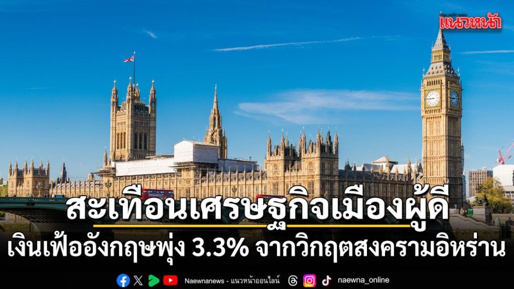 22-เมษายน-2569-อัตราเงินเฟ้อของสหราชอาณาจักรปรับตัวเพิ่มขึ้น