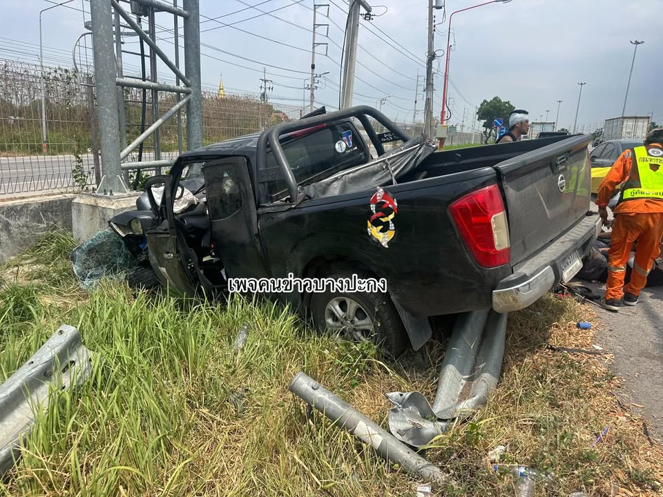 หลับใน-หนุ่มอายุ-23-ปี-ขับรถกระบะกำลังพาเพื่อนร่วมงานรวม-4-|-2026-04-24-09:31:00