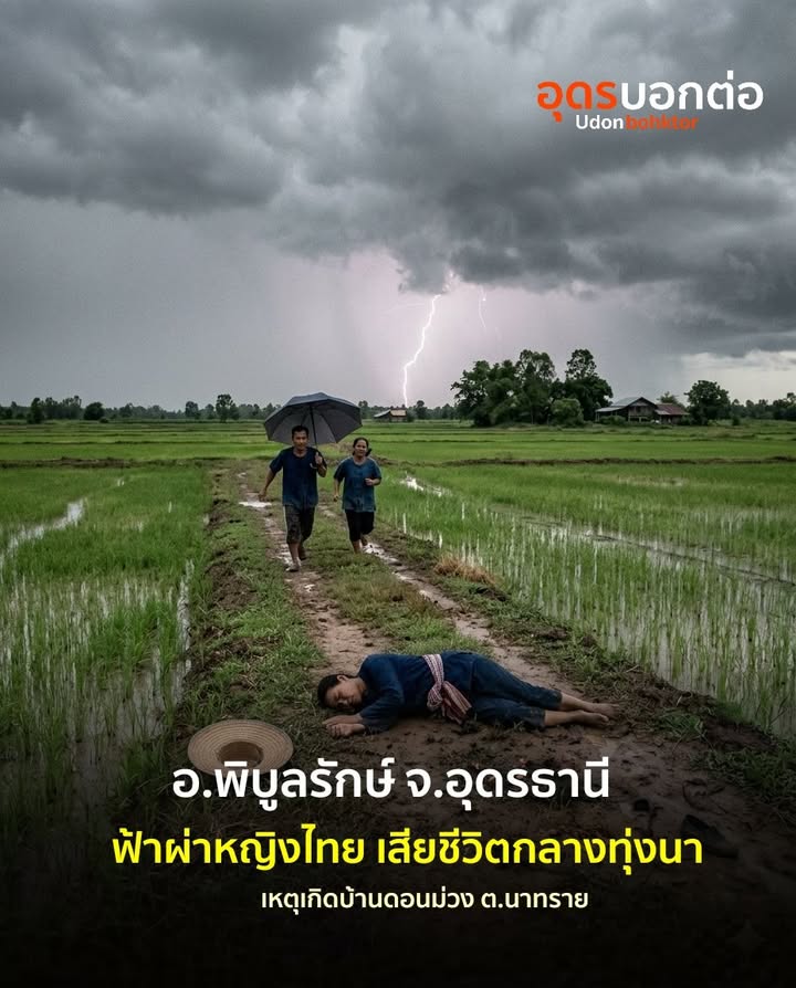 อพิบูลรักษ์-จ.อุดรธานี-หญิงวัย-40-ปี-ขี่รถจักรยานยนต์มาแก้