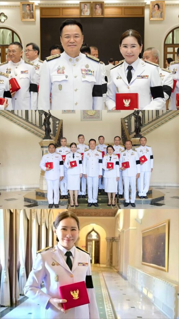 ปลัดกระทรวงการท่องเที่ยวและกีฬา-รับพระราชทานเครื่องราชอิสริย