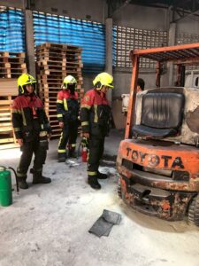 29-เมย69-สดพสวนมะลิ-กปก.1-ออกระงับเหตุเพลิงไหม้รถโฟ-…-อ่