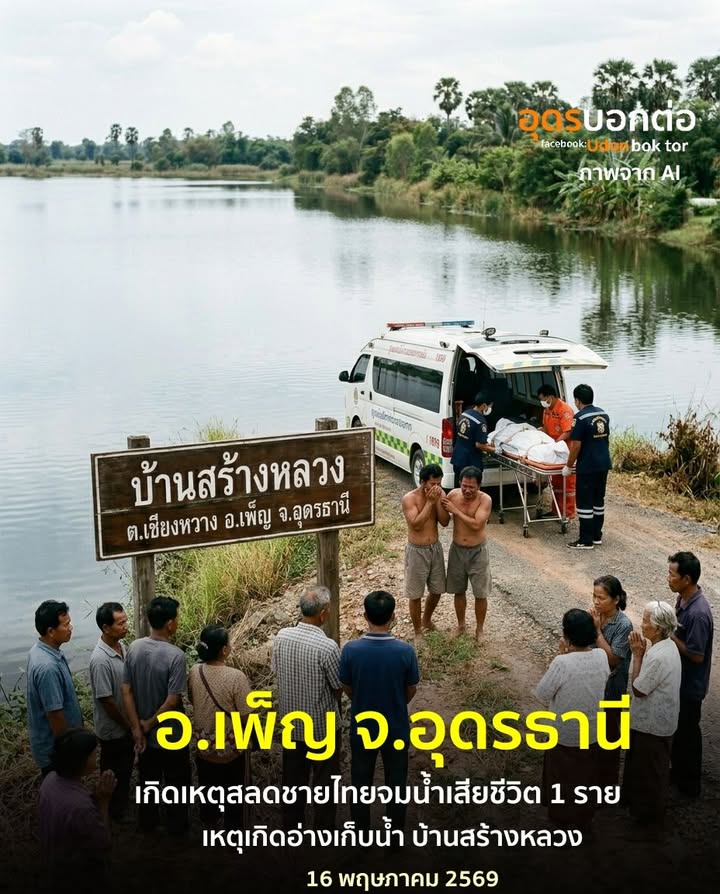 -อเพ็ญ-จ.อุดรธานี-เกิดเหตุสุดสลดทางน้ำ-ชายไทย-1-รายจมน้ำเส