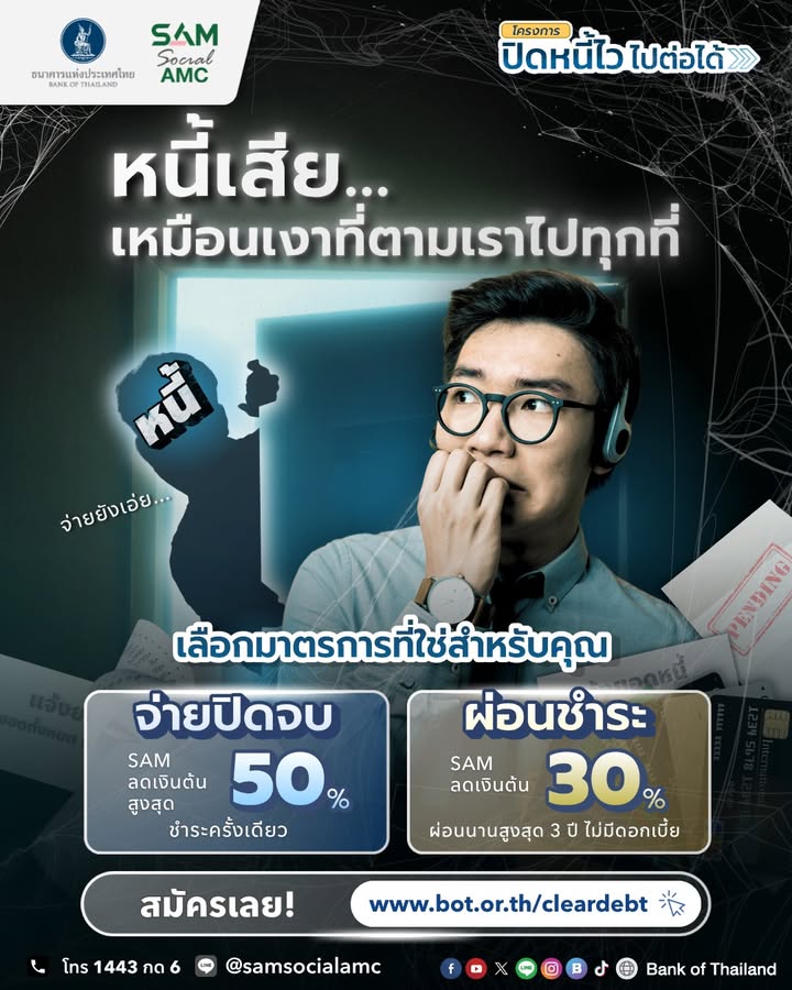 หนี้เสีย…เหมือนเงาที่ตามเราไปทุกที่-ยิ่งปล่อยไว้-ยิ่งปิดโอ