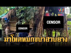 ด่วน ฆ่-าโหดหนุ่มใหญ่ทุ่งสง หมกขนำกลางสวนยาง | ข่าวอรุณอมรินทร์ 19/05/69