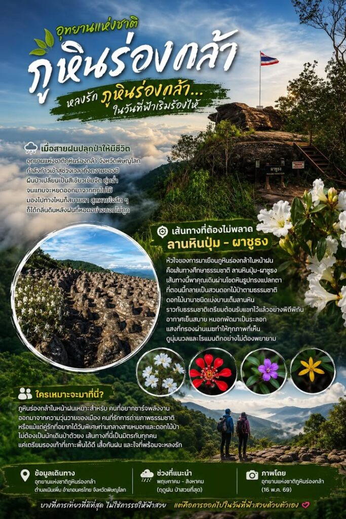ðð§ðð«ðð¡:-หลงรักภูหินร่องกล้า…ในวันที่ฟ้าเริ่มร้องไห้.-ถ้าคุณ