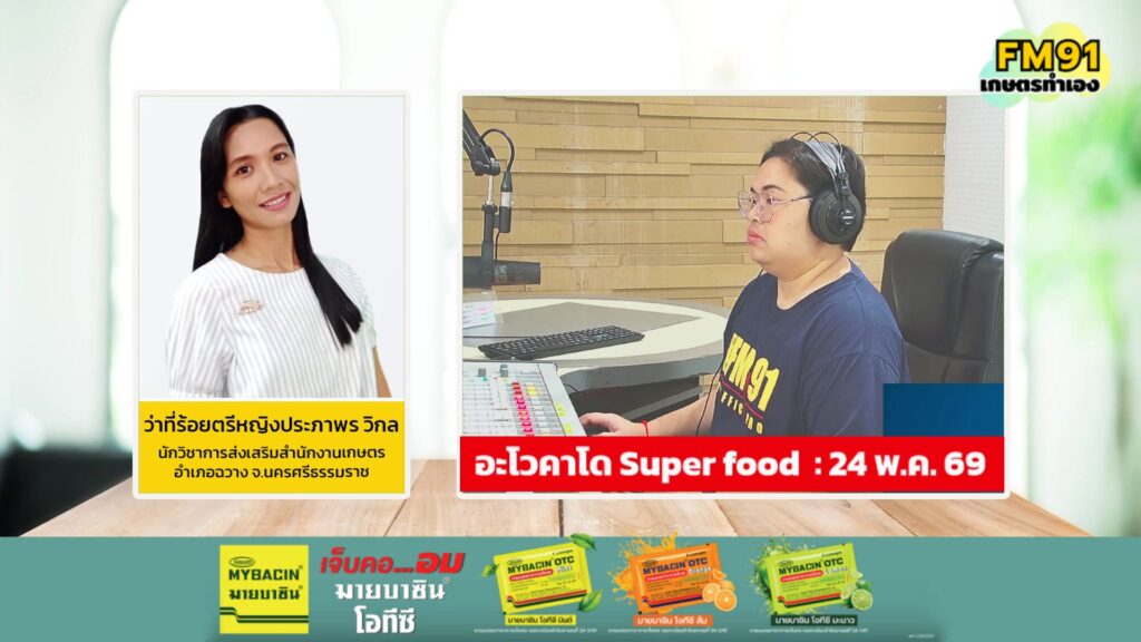 fm91-เกษตรทำเอง-:-dj-อาทิตยา-สุขเกษม-ทุกวันอาทิตย์-เวลา-07.3-|-2026-05-24-00:36:00