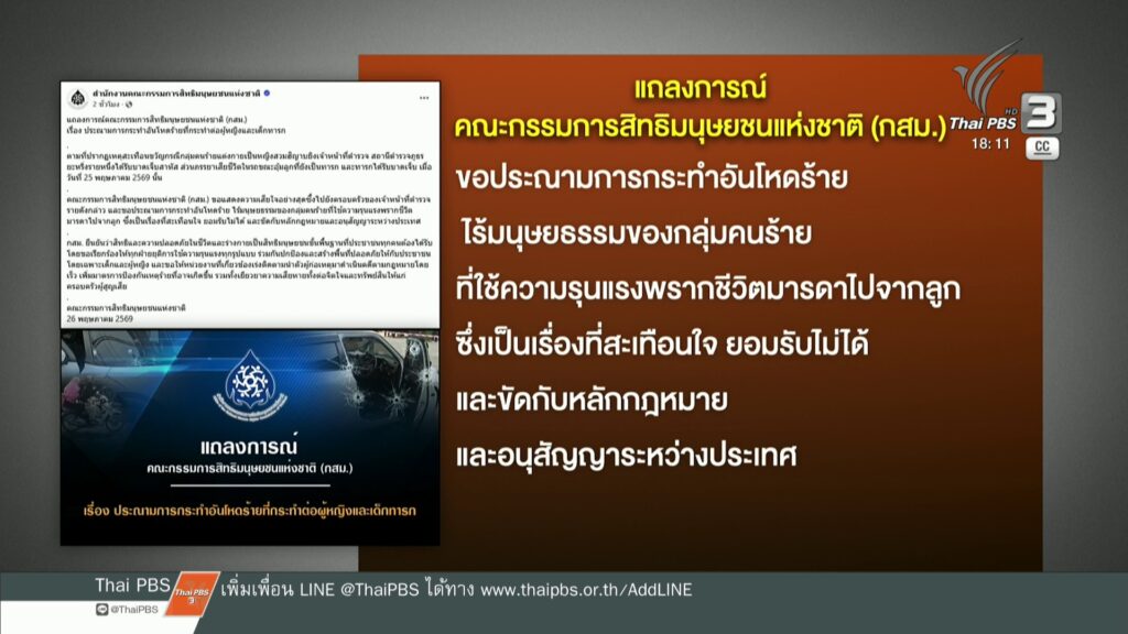 ประณามการใช้ความรุนแรง-ขัดหลักมนุษยธรรม-ข่าวใต้แลได้ที่เรา
