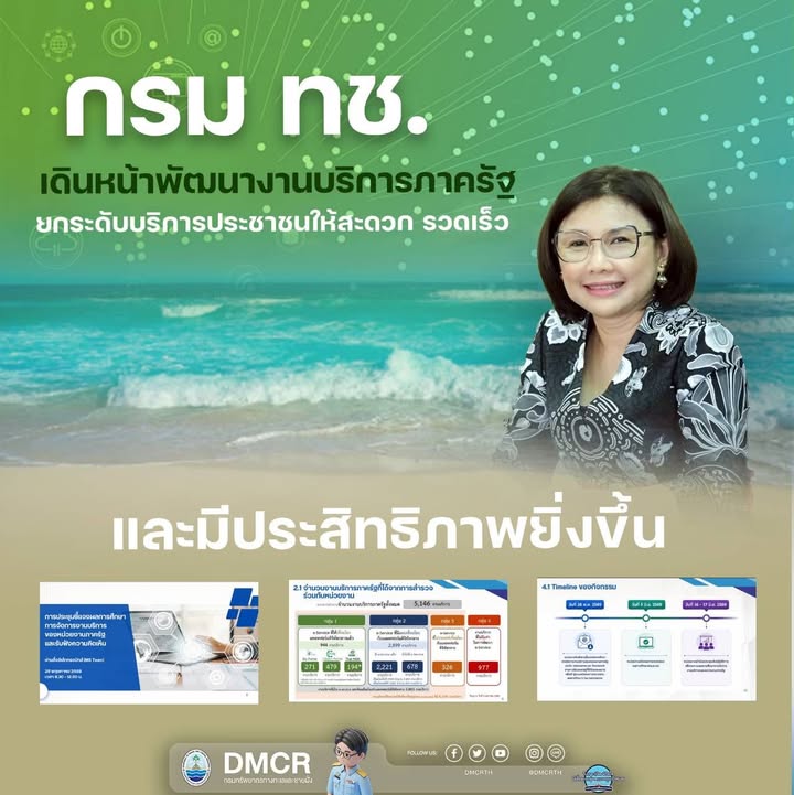 -กรม-ทช.-เดินหน้าพัฒนางานบริการภาครัฐ-ยกระดับบริการประชาชน