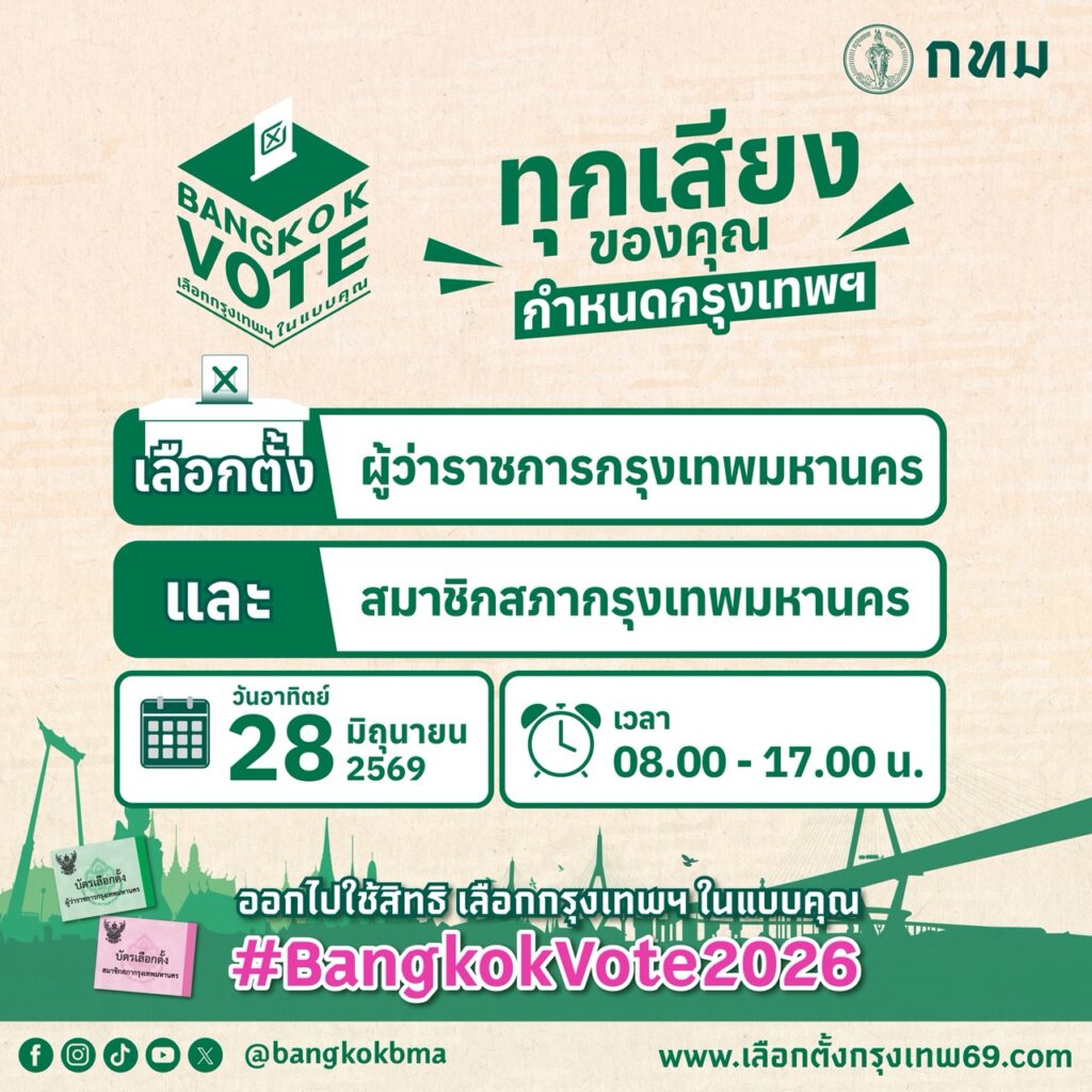 ️เตรียมเข้าสู่การเลือกตั้งผู้ว่าราชการกรุงเทพมหานคร-และ-สมา
