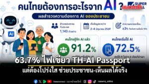 โพลเผย-63.7%-ไฟเขียว-th-ai-passport-แต่มีเงื่อนไข-ต้องโปร่งใ