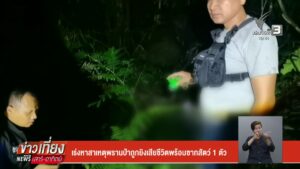 เร่งหาสาเหตุพรานป่าถูกยิvเสียชีวิตพร้อมซากสัตว์-1-ตัว-จ.นครศ