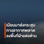 กองทัพเมียนมาส่งกระสุนทางอากาศwลาดเป้า-ตกในพื้นที่ฝ่ายกะเหรี