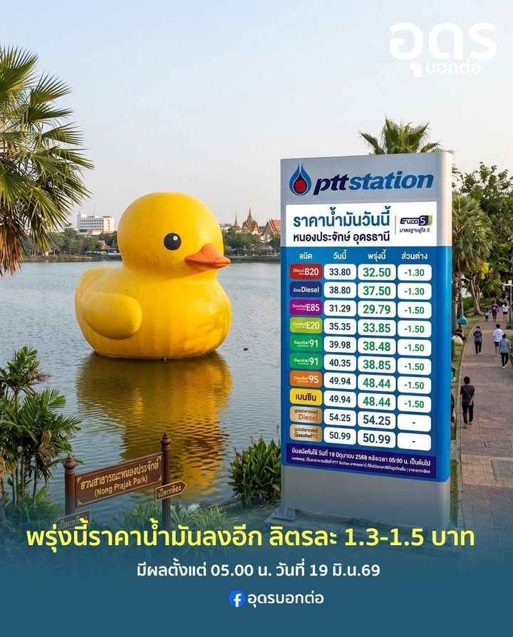 -ชาวอุดรธานีถูกใจสิ่งนี้-แจ้งปรับราคาน้ำมัน-กลุ่มเบนซิน-1