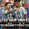 ลิโอเนล-เมสซี-กองหน้ากัปตันทีมชาติ-อาร์เจนติน่า-สร้างประวัติ