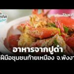 สัมผัสวิถีชีวิตหาปูดำ ทำอาหารพื้นถิ่น จังหวัดพังงา  22 มิ.ย. 69