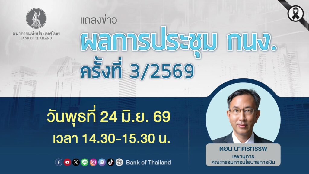 live-:-ขอเชิญรับชมแถลงข่าวผลการประชุม-คณะกรรมการนโยบายการเงิ