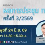 live-:-ขอเชิญรับชมแถลงข่าวผลการประชุม-คณะกรรมการนโยบายการเงิ
