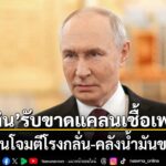 ประธานาธิบดีวลาดิเมียร์-ปูติน-ของรัสเซีย-ยอมรับว่า-ประเทศกำล