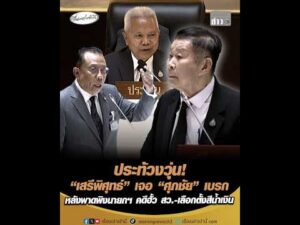 ประท้วงวุ่น “เสรีพิศุทธ์” เจอ “ศุภชัย” เบรก หลังพาดพิงนายกฯ คดีฮั้ว สว.-เลือกตั้งสีน้ำเงิน อัพเดทข่าว