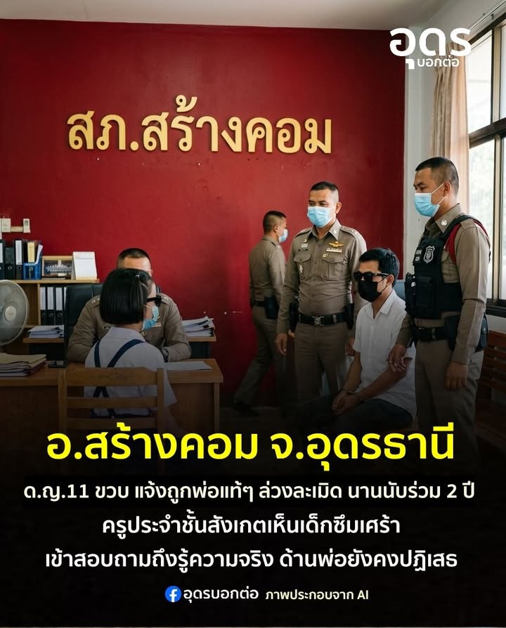 -อสร้างคอม-จ.อุดรธานี-ครูประจำชั้นผิดสังเกตเห็นนักเรียนหญ