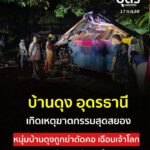 ข่าวด่วน️-อบ้านดุง-จ.อุดรธานี-เกิดเหตุ-คนร้ายบุกทำร้ายชายว