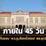 ‘ครม’-เห็นชอบร่าง-พรฎ-‘เลือกตั้งซ่อม’-สส.อุดรธานี-เขต-3-–-ภายใน-forty-five-วัน