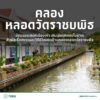 ตลอดเส้นทางถนนคนเดิน-เราจะได้พบกับเรื่องราวของคลองโบราณที่อย