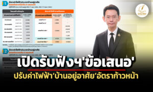กกพเปิดฟังความเห็นฯข้อเสนอกฟน-กฟภ-กฟผ.ปรับค่าไฟฟ้าบ้านอยู่อาศัยอัตราก้าวหน้า