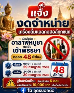 -เริ่มเที่ยงคืนนี้-ร้านค้างดขายเครื่องดื่มแอลกอฮอล์-48-ชม.